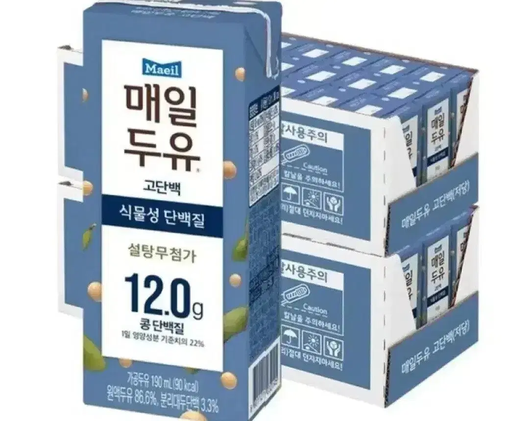 최저가수수료X매일유업 매일두유 고단백 190MLX48개 21490원